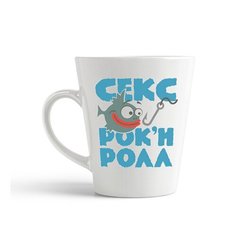 Кружка-латте CoolPodarok Рок ролл