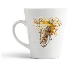 Кружка-латте CoolPodarok "Сафари. Слон"