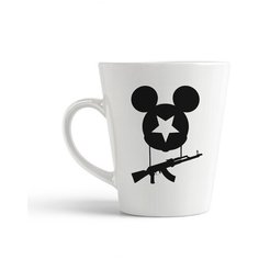 Кружка-латте CoolPodarok Микки с автоматом