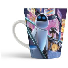 Кружка-латте CoolPodarok Валли и Ева