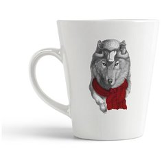 Кружка-латте CoolPodarok Волк в овечьей шкуре