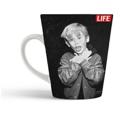 Кружка-латте CoolPodarok Макколей Калкин. Macaulay Culkin