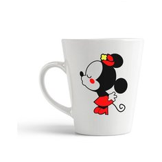Кружка-латте CoolPodarok "Минни (есть пара)"