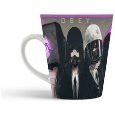 Кружка-латте CoolPodarok Аниме Аои Огата Обей пентаграммы