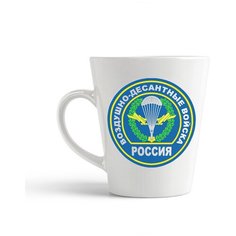 Кружка-латте CoolPodarok "ВДВ Россия"