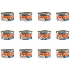 Влажный корм для кошек Almo Nature daily menu нежный мусс меню с океанической рыбой 85 гр, 12 шт