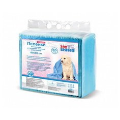 Пеленки ЗОО Няня гелевые, тонкие, 60х90 см, 65 шт