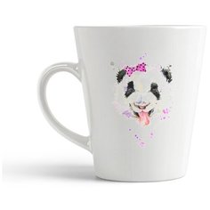 Кружка-латте CoolPodarok "Животные. Панда4"