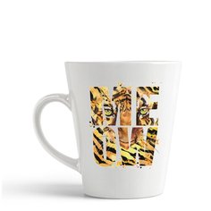 Кружка-латте CoolPodarok "Meow.Тигр"