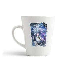 Кружка-латте CoolPodarok "Enjoe the universe. Монстрик5"