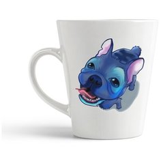 Кружка-латте CoolPodarok Синий пёс