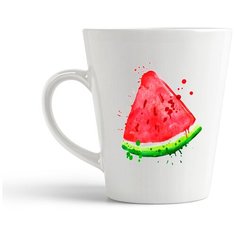 Кружка-латте CoolPodarok Фрукты Долька арбуза