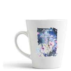 Кружка-латте CoolPodarok "Born to wander. Лошадь3"
