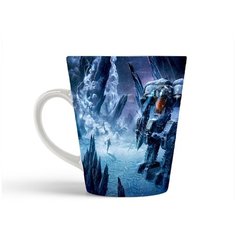 Кружка-латте CoolPodarok lost planet 3 Боевой робот Ледяные глыбы Солдат