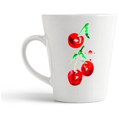 Кружка-латте CoolPodarok Ягоды Вишенки