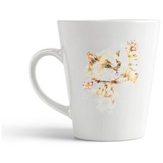 Кружка-латте CoolPodarok "Животные. Котенок2"