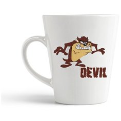 Кружка-латте CoolPodarok тасманский дьявол