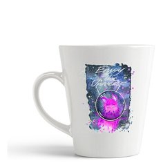 Кружка-латте CoolPodarok "Enjoe the universe. Монстрик"