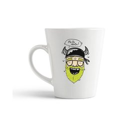 Кружка-латте CoolPodarok Прикол. Байкер Hello moto