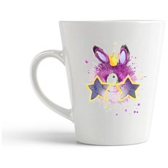 Кружка-латте CoolPodarok "Краски. Монстрик9"