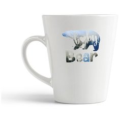 Кружка-латте CoolPodarok Семья. baby bear2