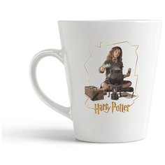 Кружка-латте CoolPodarok "Гермиона-Волшебница Гарри Поттер Harry Potter Hermiona"