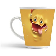 Кружка-латте CoolPodarok Беззубая улыбка