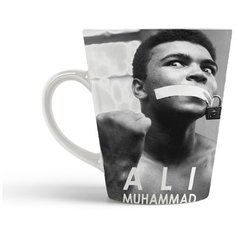 Кружка-латте CoolPodarok Ali Muhammad. Алли Мухаммад