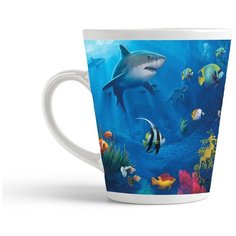 Кружка-латте CoolPodarok Морское дно2