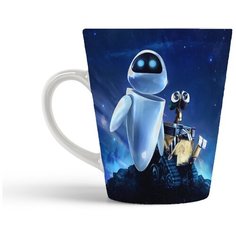 Кружка-латте CoolPodarok Валли и Ева2