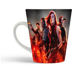 Кружка-латте CoolPodarok Call of Dutty Калавдьюти Калда (четверо)