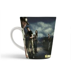 Кружка-латте CoolPodarok Ходячие мертвецы Шериф и др