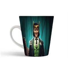 Кружка-латте CoolPodarok Локи в костюме