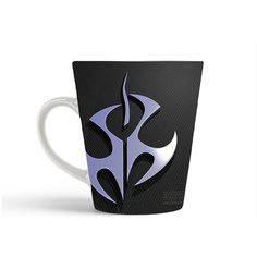 Кружка-латте CoolPodarok Hitman symbol Хитман Символ Логотип