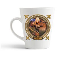 Кружка-латте CoolPodarok "Word warcraft девушка"