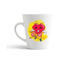 Кружка-латте CoolPodarok Плачущие сердце