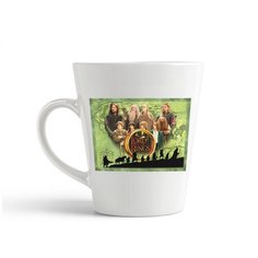 Кружка-латте CoolPodarok "властелин колец все герои. Lord of the rings"