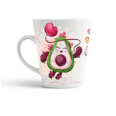 Кружка-латте CoolPodarok Три Авокадо (в виде животных)
