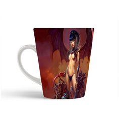 Кружка-латте CoolPodarok kings bounty the legend Демоница