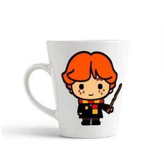 Кружка-латте CoolPodarok Фильмы Гарри Поттер Films Harry Potter (Рон мульт)