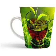 Кружка-латте CoolPodarok Чашка с чаем