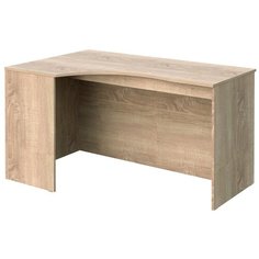 Письменный стол угловой Skyland Simple SE, ШхГ: 140х90 см, цвет: дуб сонома светлый
