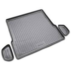 Коврик в багажник RENAULT Logan (I) 2004-2015, сед. со вставками. 3 шт. (полиуретан) Element