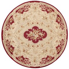 Бельгийский вискозный ковер с рельефом Venezia RV339-R109 круг (200*200 см) Ragolle