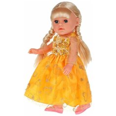 Карапуз Кукла классическая полина 35 см, пьет, писает, поёт, говорит 100 фраз, можно делать причёску