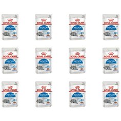 Влажный корм для стерилизованных кошек 7-12 лет Royal Canin indoor sterilised 7+ years jelly, кусочки в желе 85 гр, 12 шт