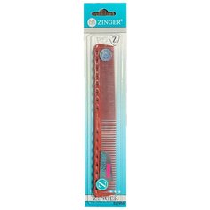 Расческа для волос универсальная Ps-346- S Zinger Красная