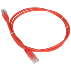 Патч-корд TWT TWT-45-45 RJ-45 (m) - RJ-45 (m) CAT5e U/UTP, 1 шт., оранжевый, 1 м
