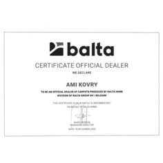 Ковер Balta Бельгийский ковер с мягким ворсом Airy BA001-B145 прямоугольник (120*170 см)