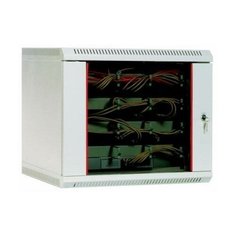 ЦМО Шкаф настенный 15U ЦМО ШРН-15.650 600х650mm дверь стекло серый